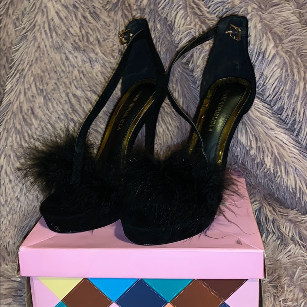 Feather toe Heel